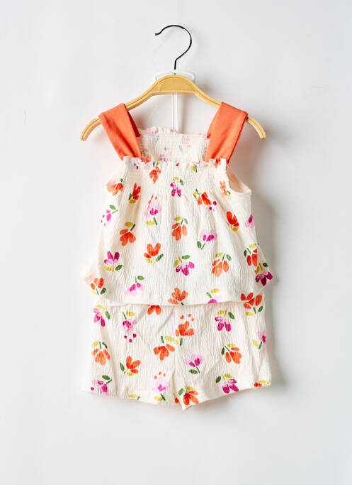 Set șort portocaliu MAYORAL fată