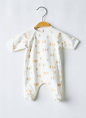 Pijama alb PETIT BATEAU copil