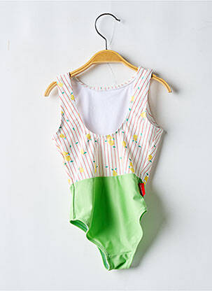 Costum de baie dintr-o singură piesă imprimeu fantezie verde HELLO HOSSY fată