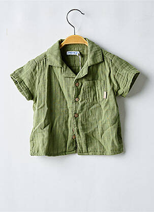 Cămașă cu mâneci scurte verde MAYORAL băiat