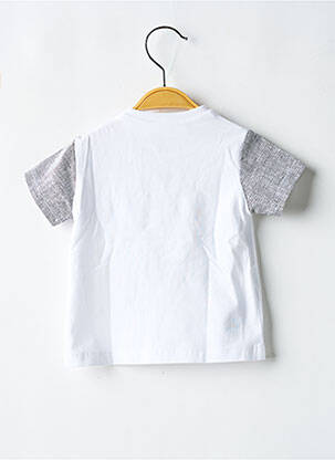 Tricou croială dreaptă mâneci scurte alb MAYORAL fată