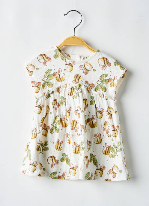 Rochie midi alb MAYORAL fată