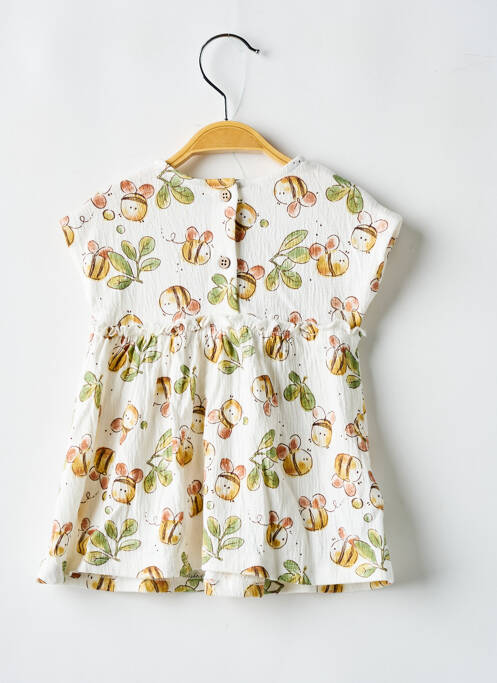 Rochie midi alb MAYORAL fată