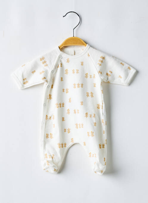 Pijama alb PETIT BATEAU copil
