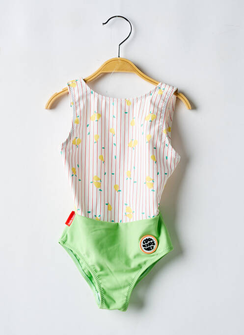 Costum de baie dintr-o singură piesă verde HELLO HOSSY fată