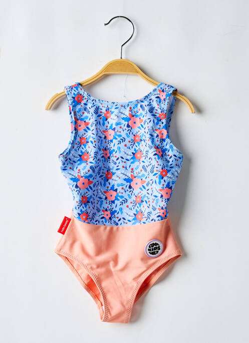 Costum de baie dintr-o singură piesă albastru HELLO HOSSY fată