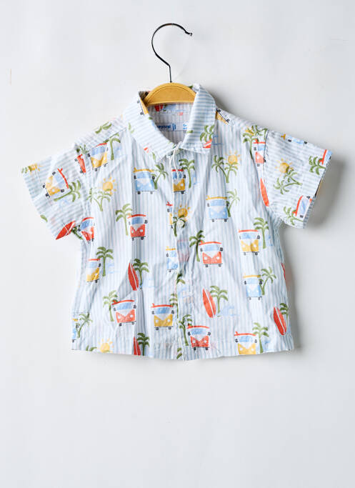 Cămașă cu mâneci scurte albastru MAYORAL băiat