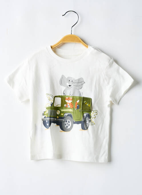 Tricou alb MAYORAL băiat