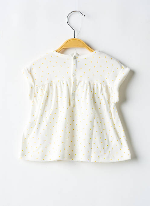 Top alb PETIT BATEAU fată