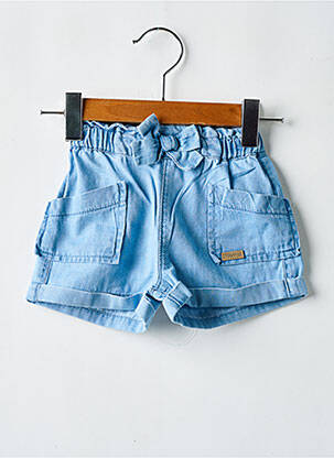 Șort țesătură denim talie elastică albastru MAYORAL fată