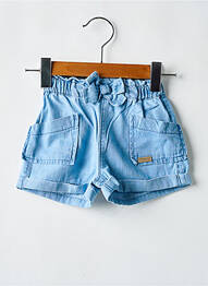 Șort țesătură denim talie elastică albastru MAYORAL fată