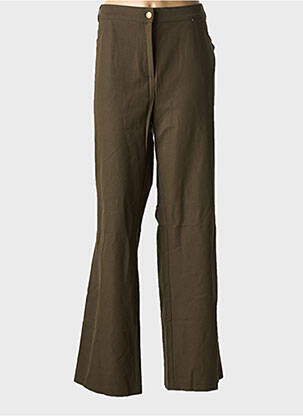 Pantalon drept maro FRANK WALDER femeie