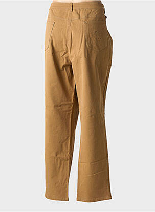 Pantalon drept elasticitate mărime normală maro GARDEUR femeie