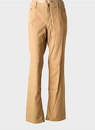 Pantalon drept elasticitate mărime normală bej BASLER femme