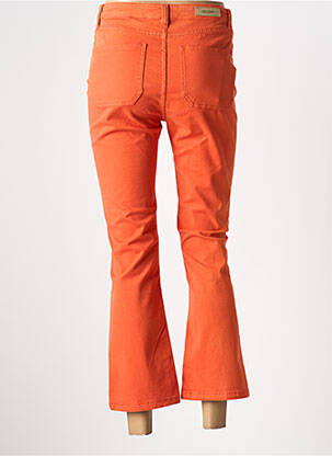 Pantalon 7/8 elasticitate mărime normală portocalie ISLOW femeie