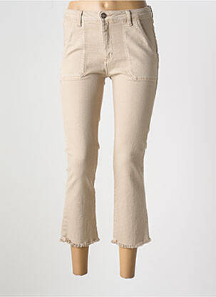 Pantalon trei sferturi bej ISLOW femeie