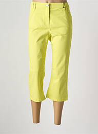 Pantalon trei sferturi croială dreaptă verde BETTY BARCLAY femme