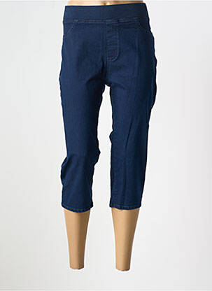 Pantalon trei sferturi albastru KANOPE femeie