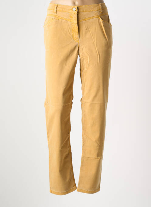 Pantalon drept galben BETTY BARCLAY femeie