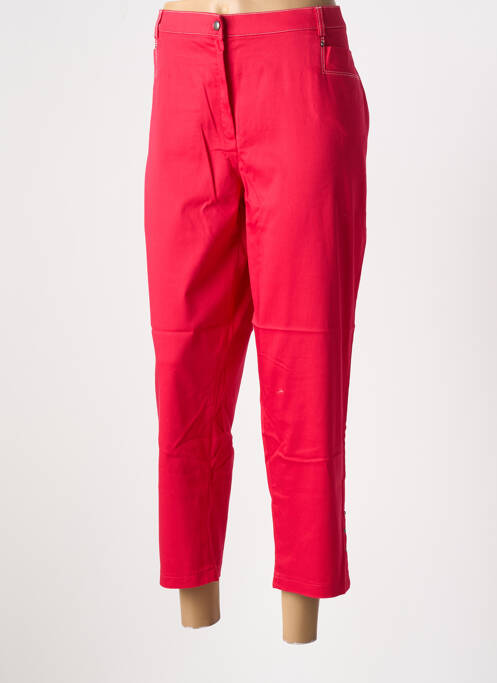 Pantalon 7/8 roz CHRISTINE LAURE femeie