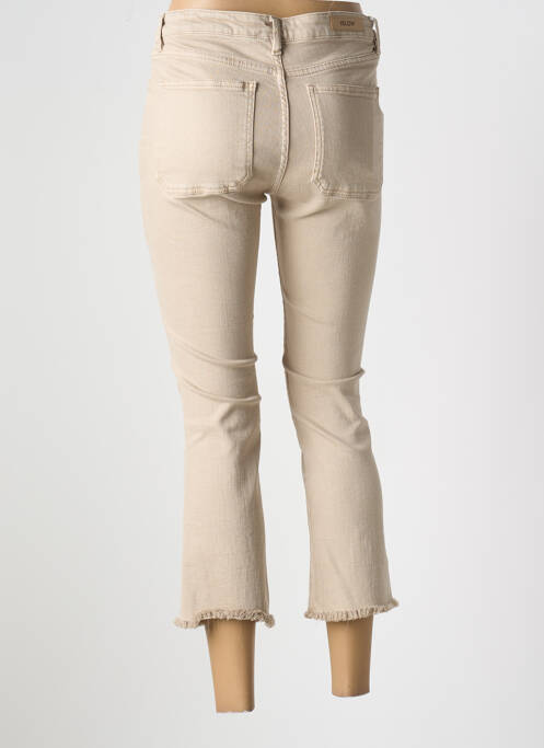 Pantalon trei sferturi bej ISLOW femeie