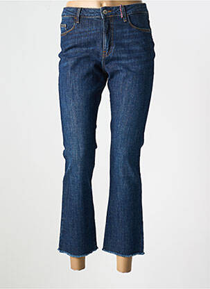 Blugi cu croială evazată albastru KANOPE femeie