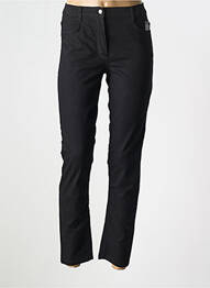 Pantalon slim țesătură poplin mărime normală negru BETTY BARCLAY femme