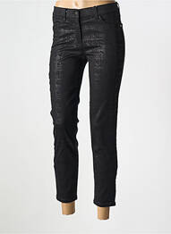 Pantalon 7/8 elasticitate mărime normală negru GERRY WEBER femme