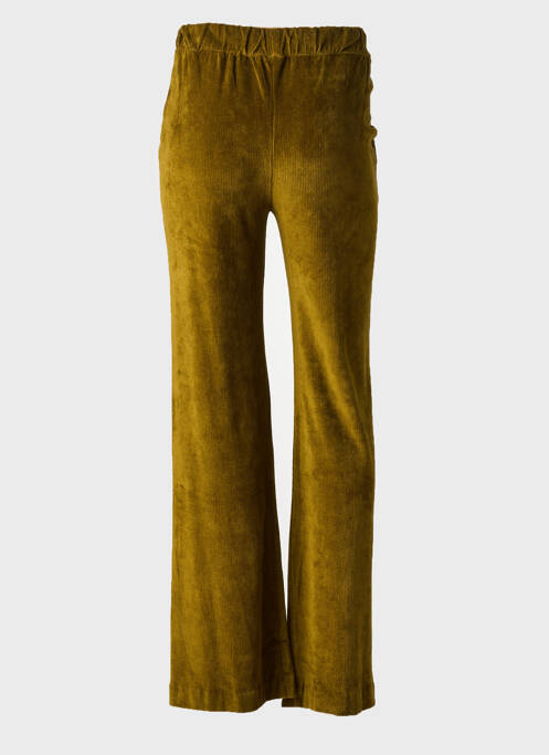 Pantalon drept verde MAJESTIC FILATURES femeie