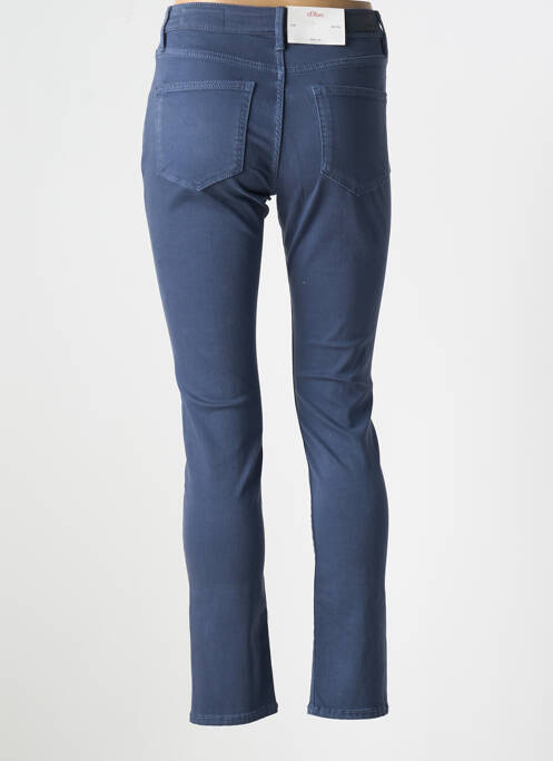 Pantalon slim albastru S.OLIVER femeie