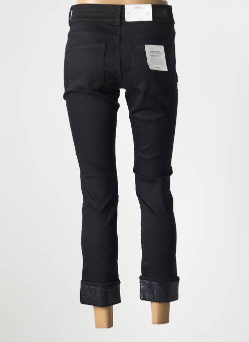 Blugi cu croială slim negru S.OLIVER femeie