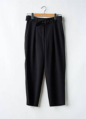 Pantalon chino închidere cu fermoar sub clapetă cu cârlig talie înaltă negru BETTY BARCLAY femeie