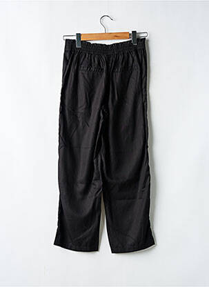 Pantalon drept țesătură poplin mărime normală negru STREET ONE femeie