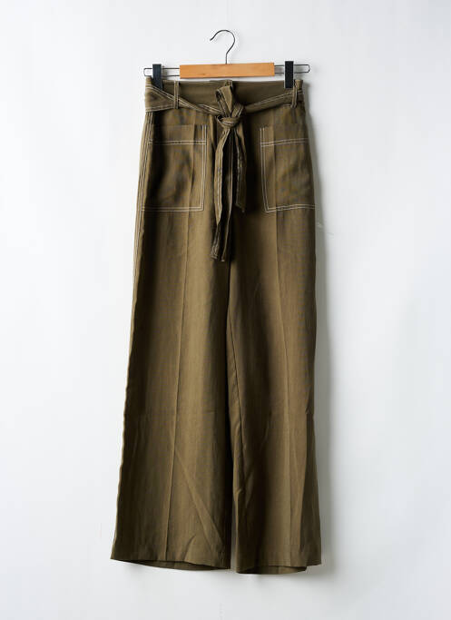 Pantalon larg verde LA FEE MARABOUTEE femeie