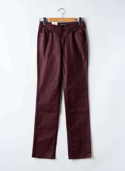 Pantalon drept roșu KANOPE femeie