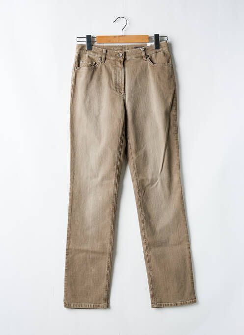 Blugi cu croială slim maro GERRY WEBER femeie