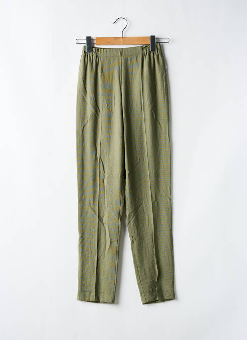 Pantalon drept verde GEVANA femeie