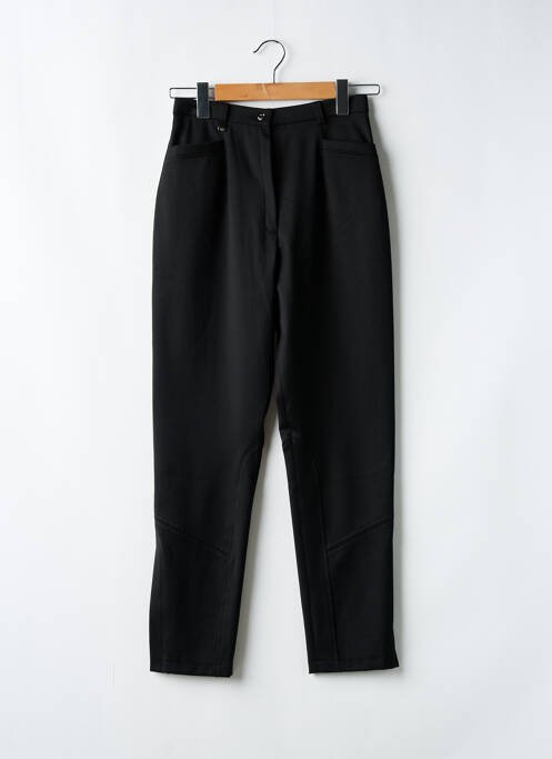 Pantalon drept negru CHRISTINE LAURE femeie