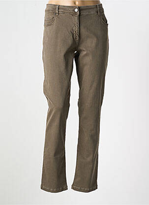 Blugi cu croială slim maro BETTY BARCLAY femeie