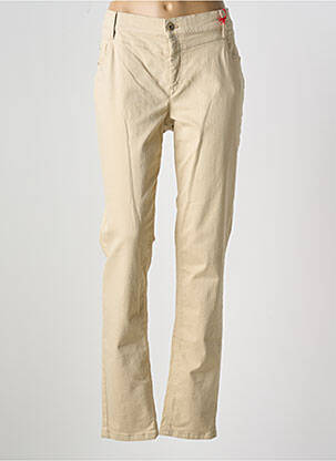 Blugi cu croială slim bej ATELIER GARDEUR femeie