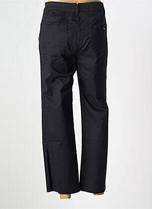Pantalon 7/8 țesătură poplin mărime normală negru LIU JO femeie