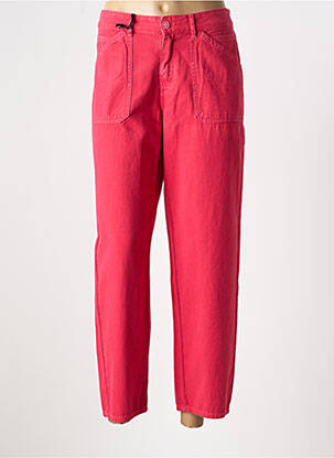 Blugi cu croială dreaptă roșu FIVE femeie