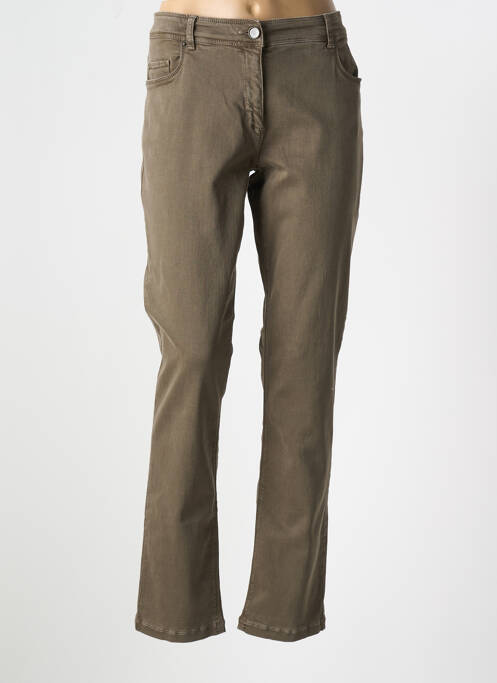 Blugi cu croială slim maro BETTY BARCLAY femeie