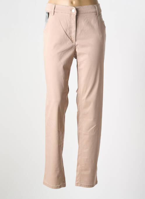 Pantalon slim bej ZERRES femeie