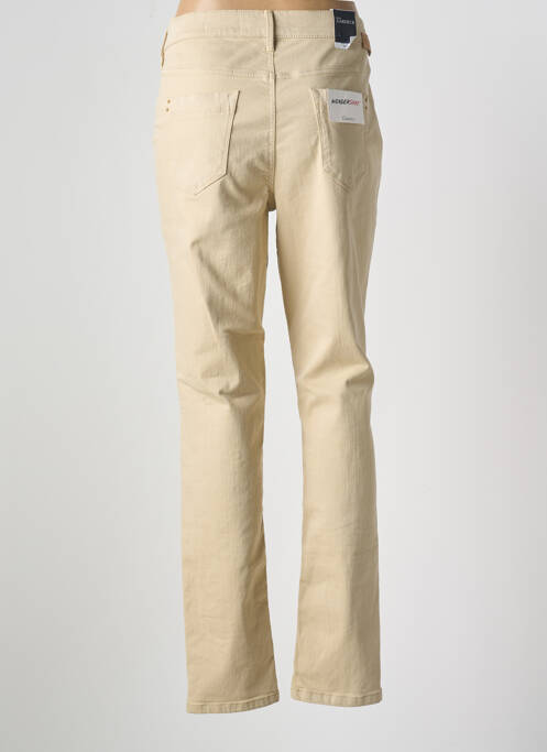 Blugi cu croială slim bej ATELIER GARDEUR femeie