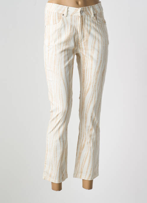 Pantalon 7/8 bej SIGNE NATURE femeie