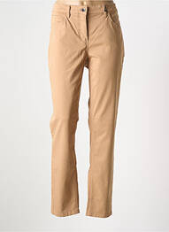 Pantalon drept elasticitate mărime normală bej GERRY WEBER femme