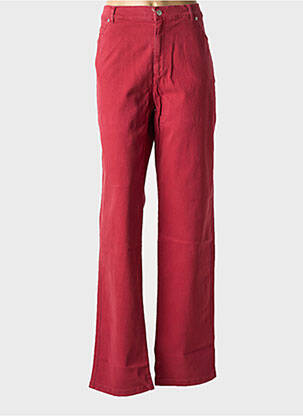 Blugi cu croială dreaptă roșu PERSONA femeie