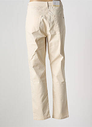 Pantalon slim țesătură poplin mărime normală bej BETTY BARCLAY femeie
