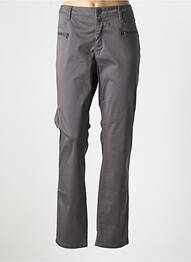 Pantalon drept elasticitate mărime normală gri STREET ONE femeie